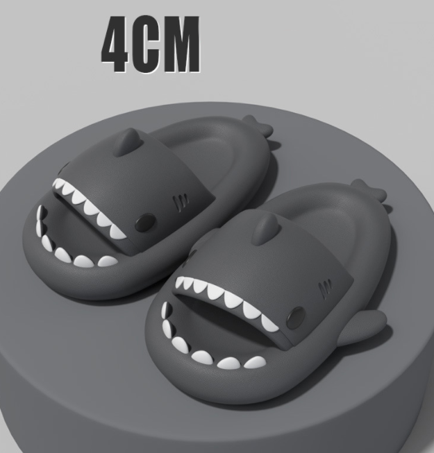 mens shark slippers